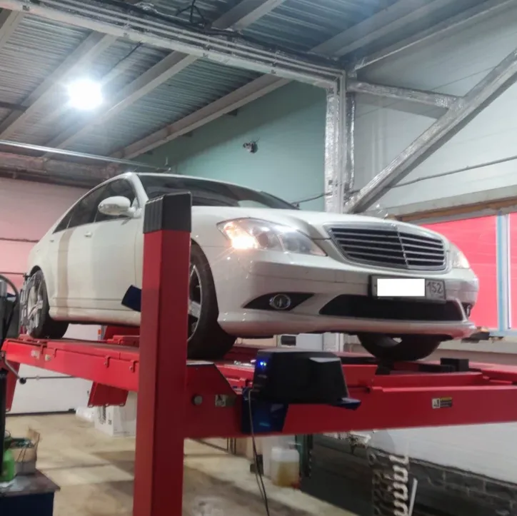 Регулировка углов установки колёс на 3D-стенде в KSK AUTO